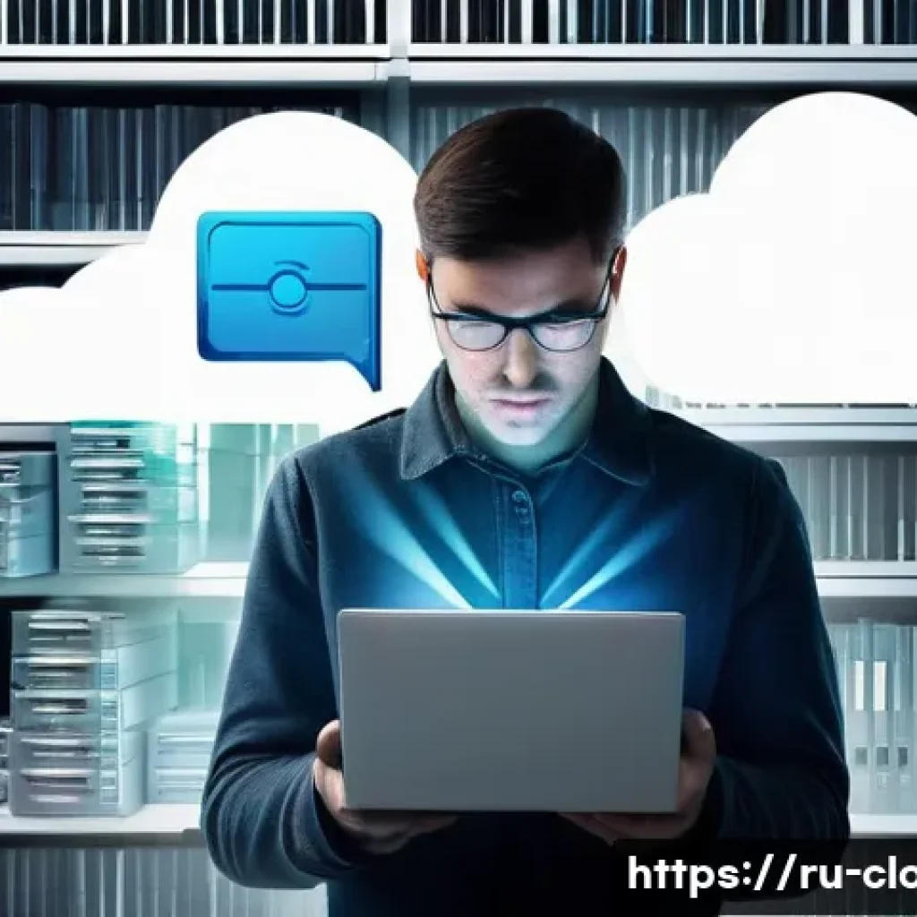 클라우드에서 데이터 백업 및 복구 전략 - **Prompt 1: The Transition to Secure Digital Storage**
    "A visually compelling split-scene image....